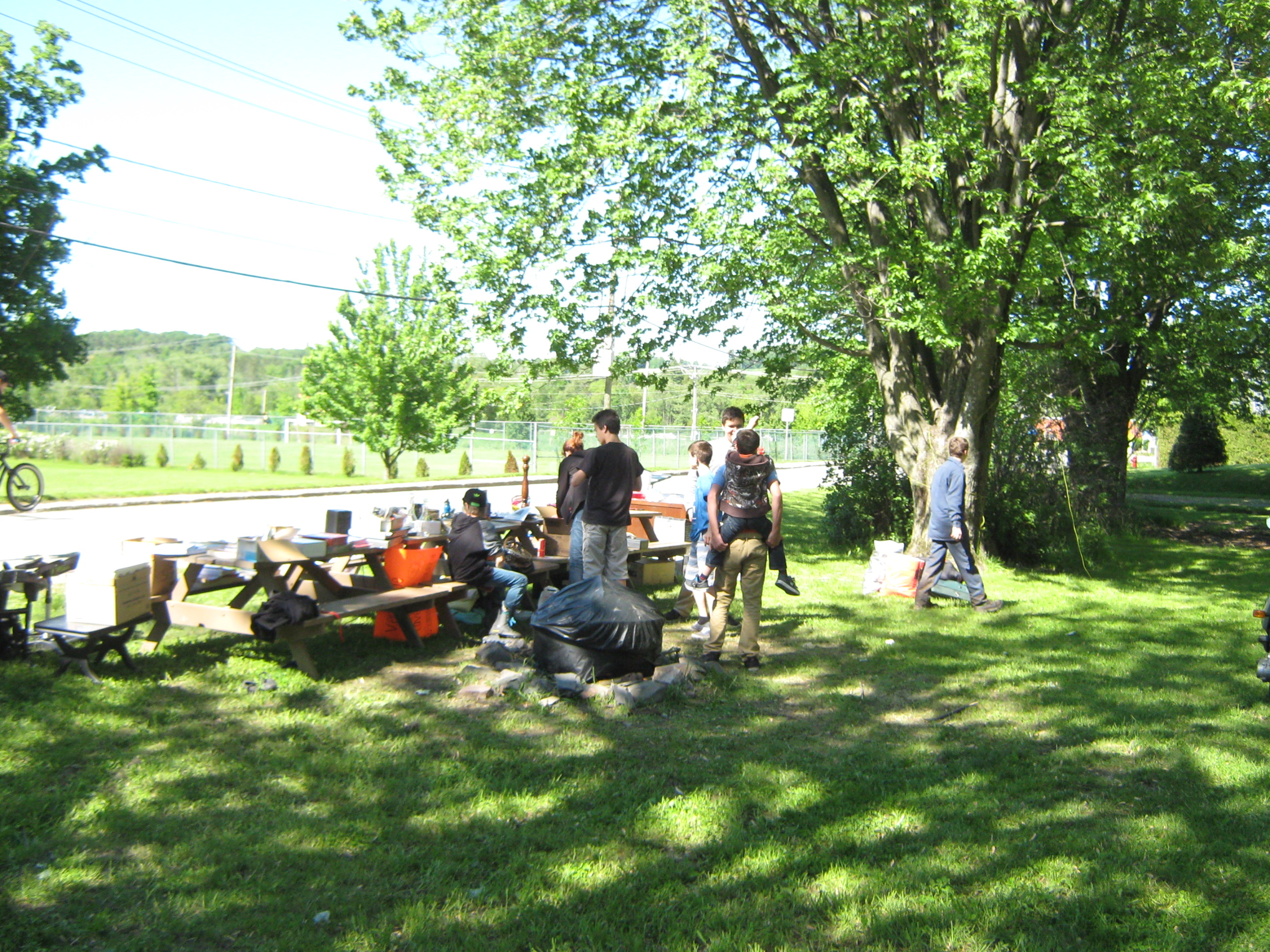 © Maison des jeunes de Waterville - La maison des jeunes a participé à la nuit des sans abris 2015!